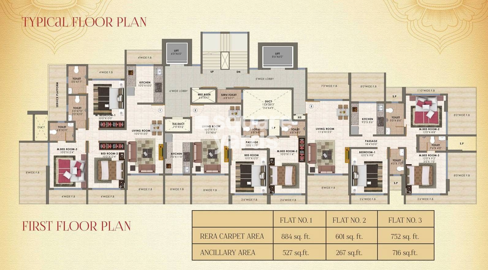 Choice Ambe Sagar Floor Plans