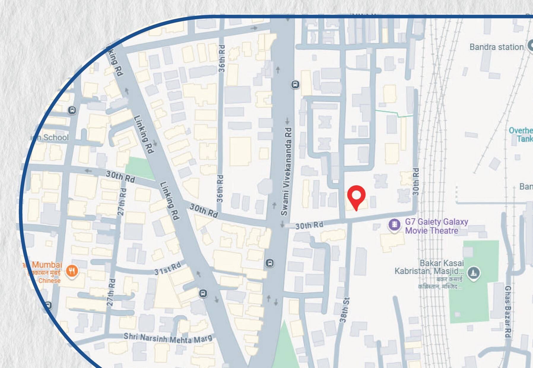 Citizen Apartments Location Image