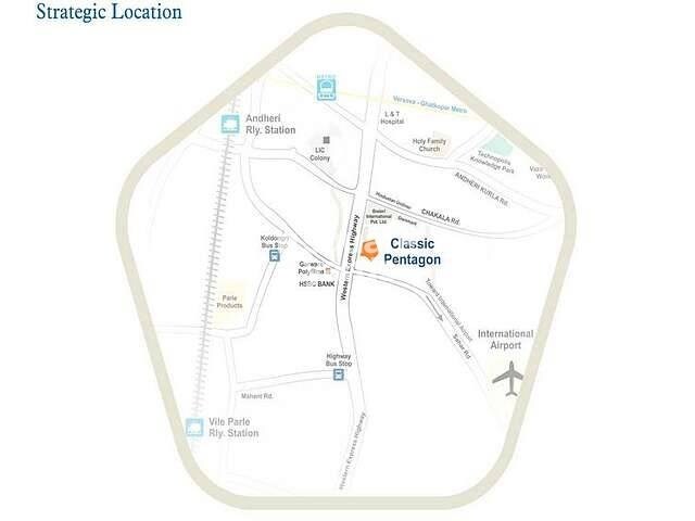 Classic Pentagon Location Image