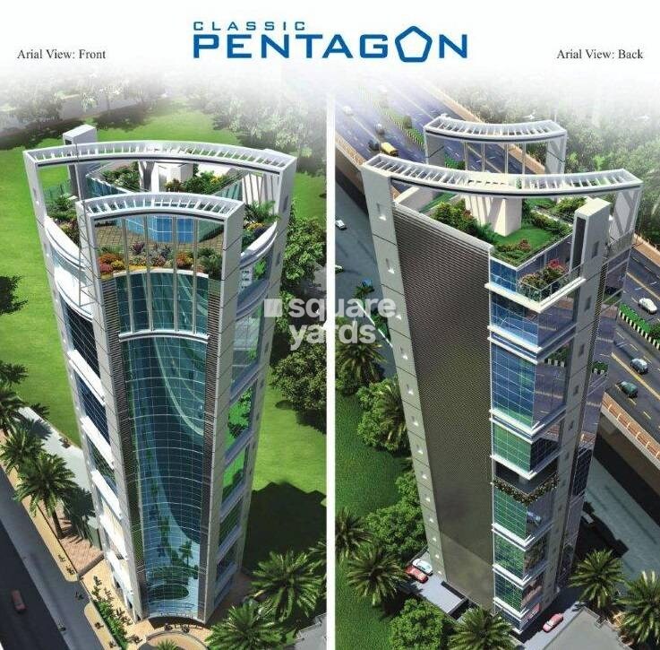 Classic Pentagon Tower View 1