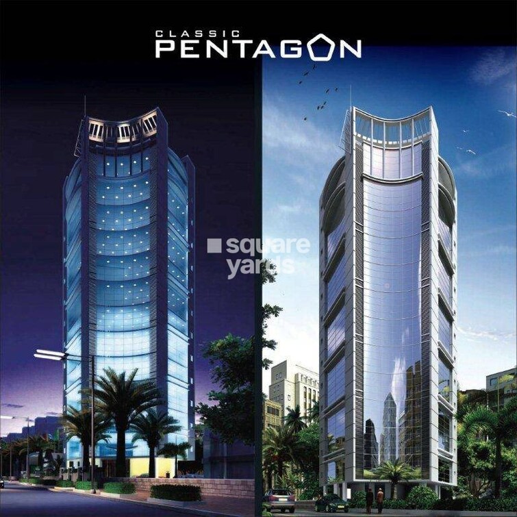 Classic Pentagon Tower View 3