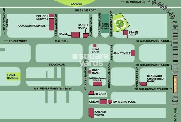 Clover Regency Ghatkopar Location Image