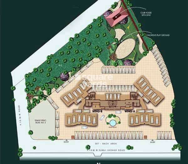 clover regency mumbai project master plan image1
