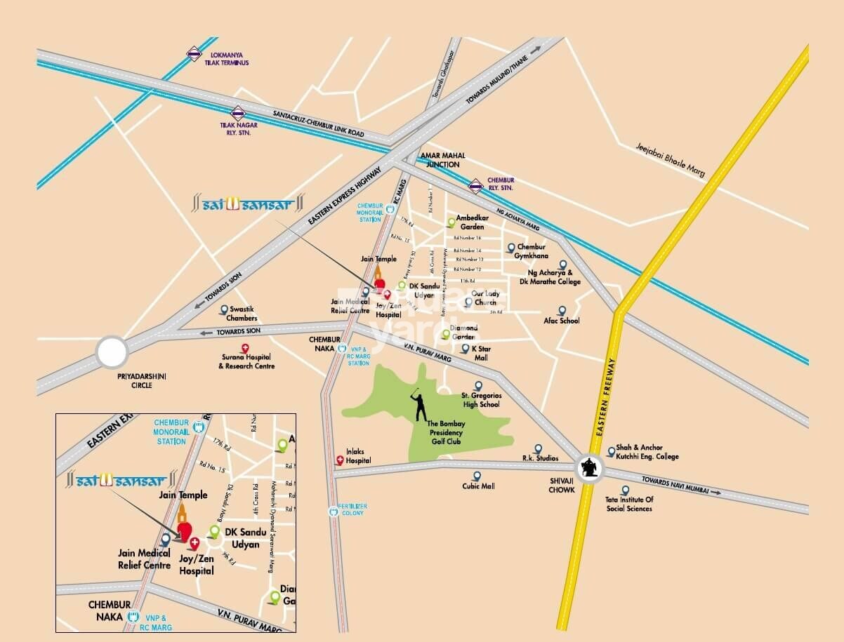 Concrete Sai Sansar Location Image