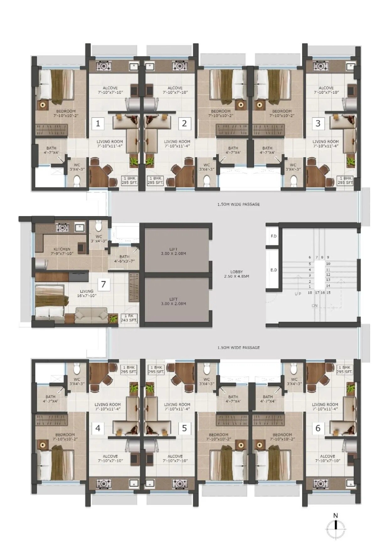 Concrete Sai Swaroop Floor Plans