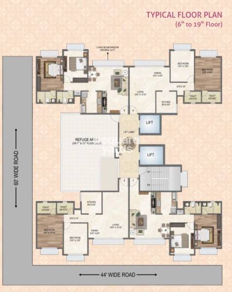 Concrete Sai Swayam Floor Plans