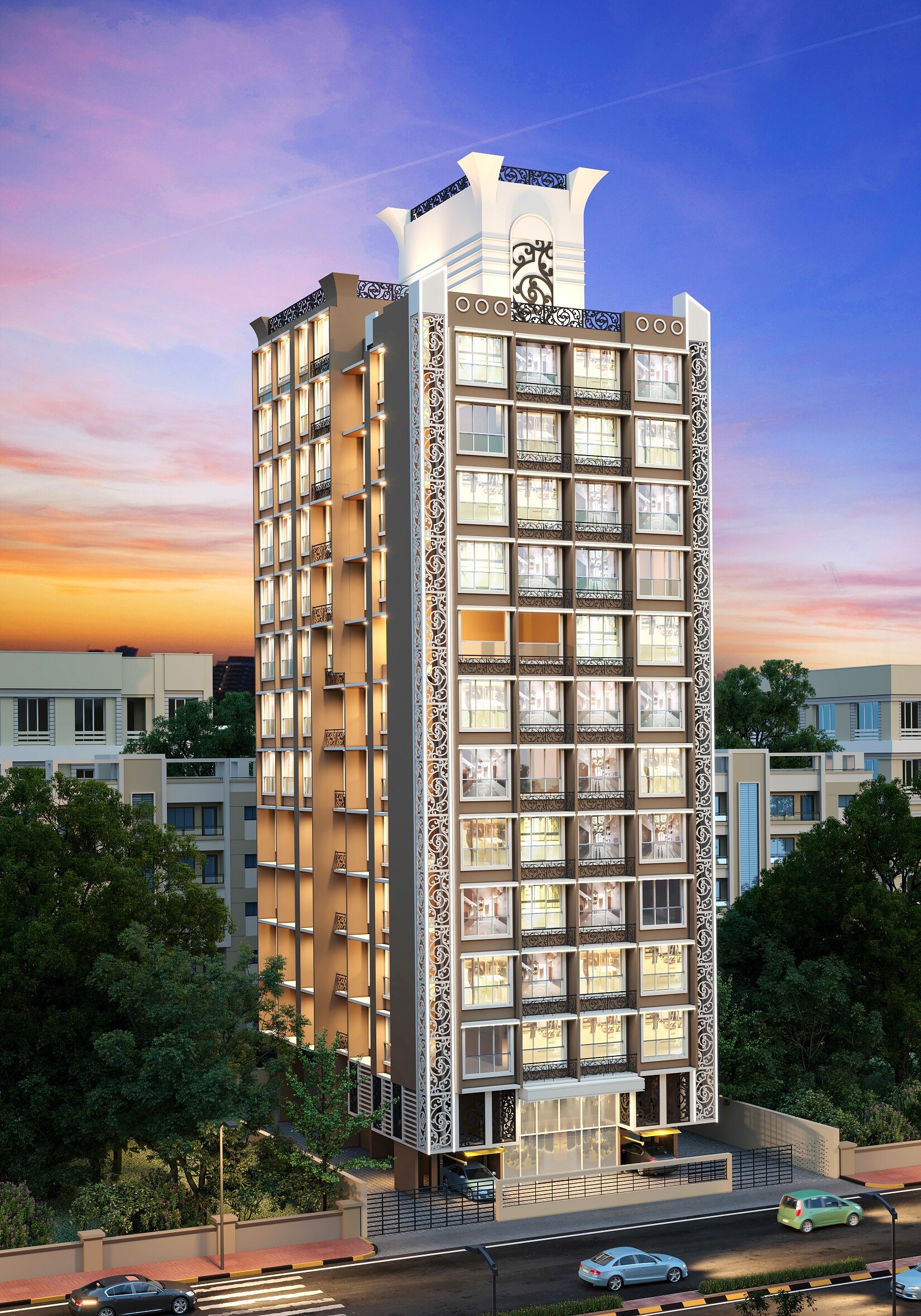 Contendre Enclave Apartment Exteriors