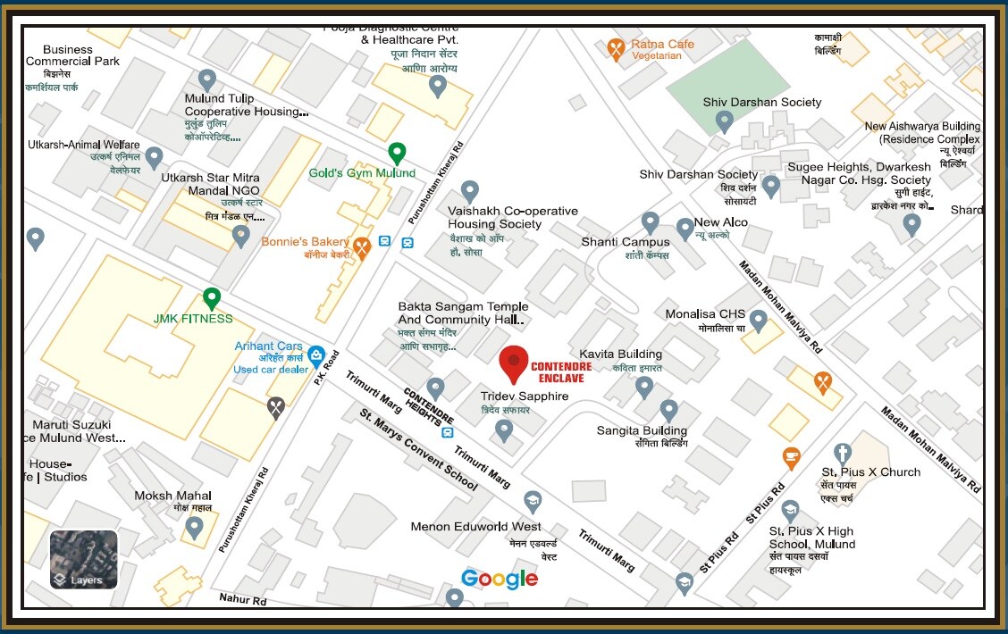 Contendre Enclave Location Image