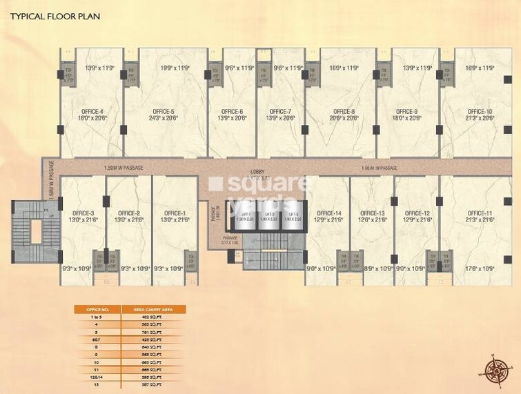 Corporate Annexe Floor Plans