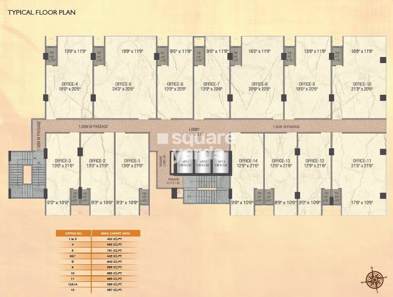 Corporate Annexe Floor Plans