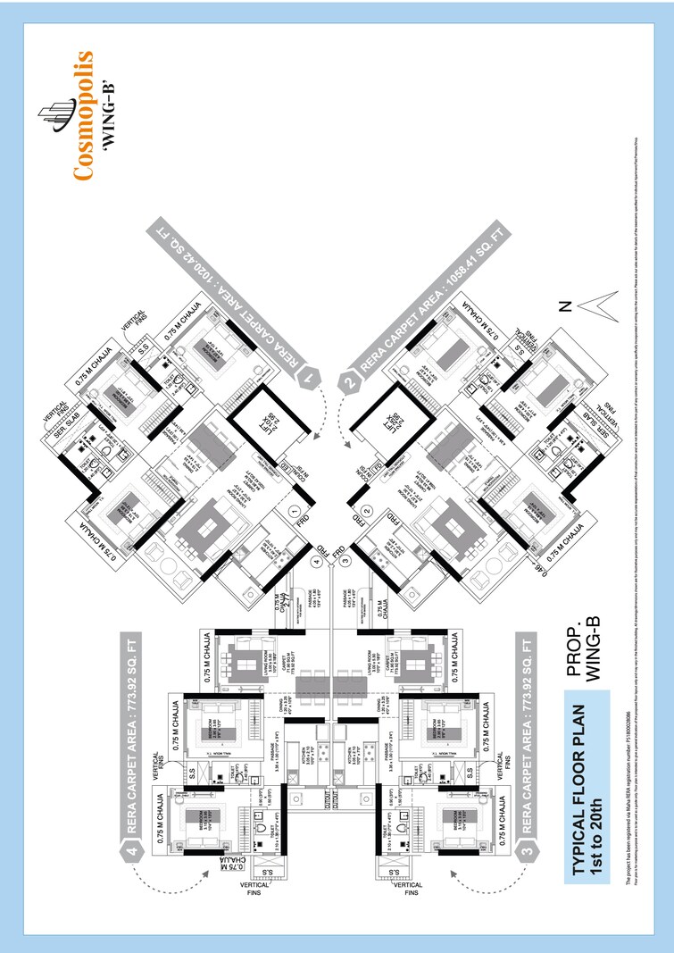 Cosmopolis Tower Floor Plans 2
