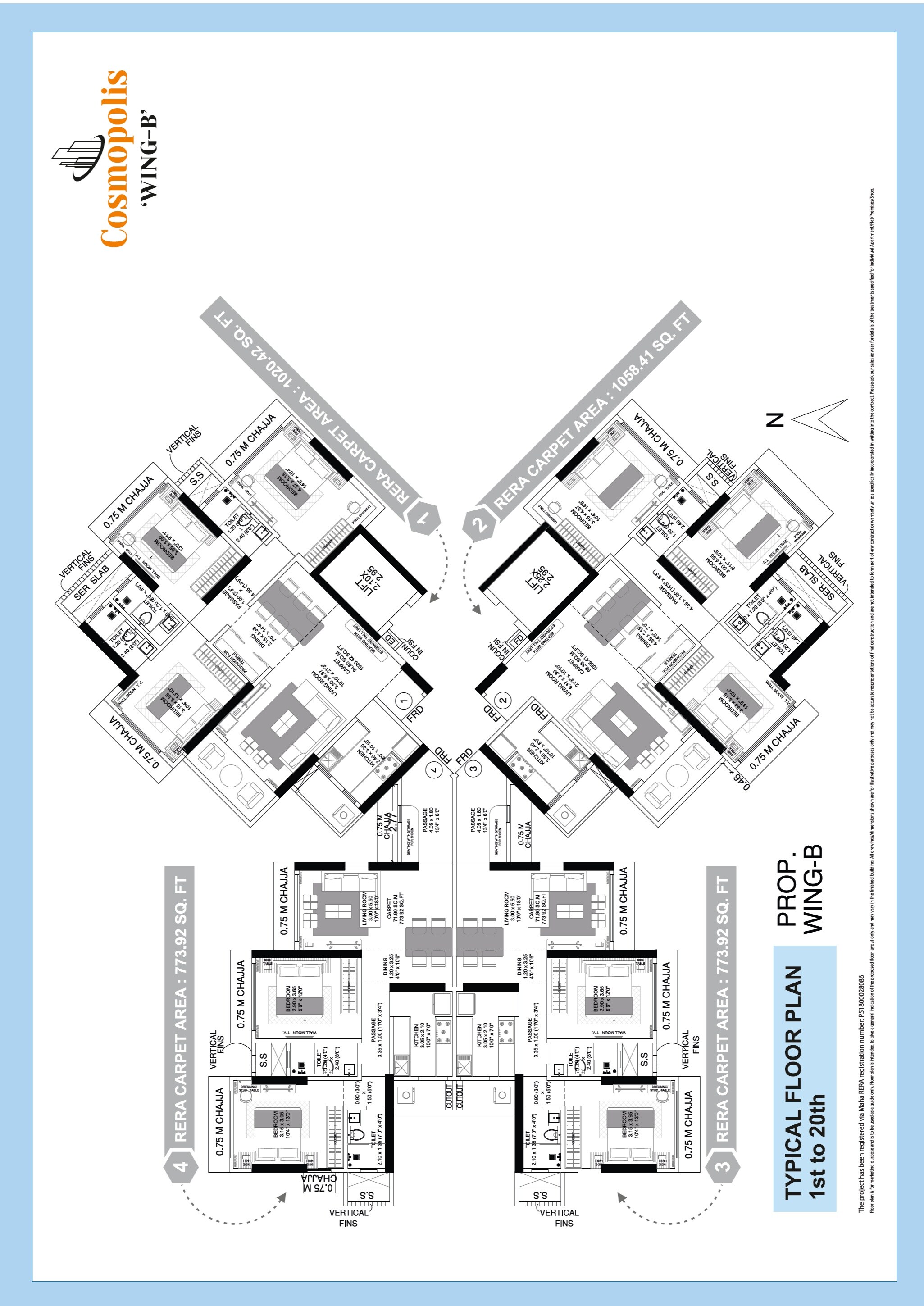 Cosmopolis Tower Floor Plans 2