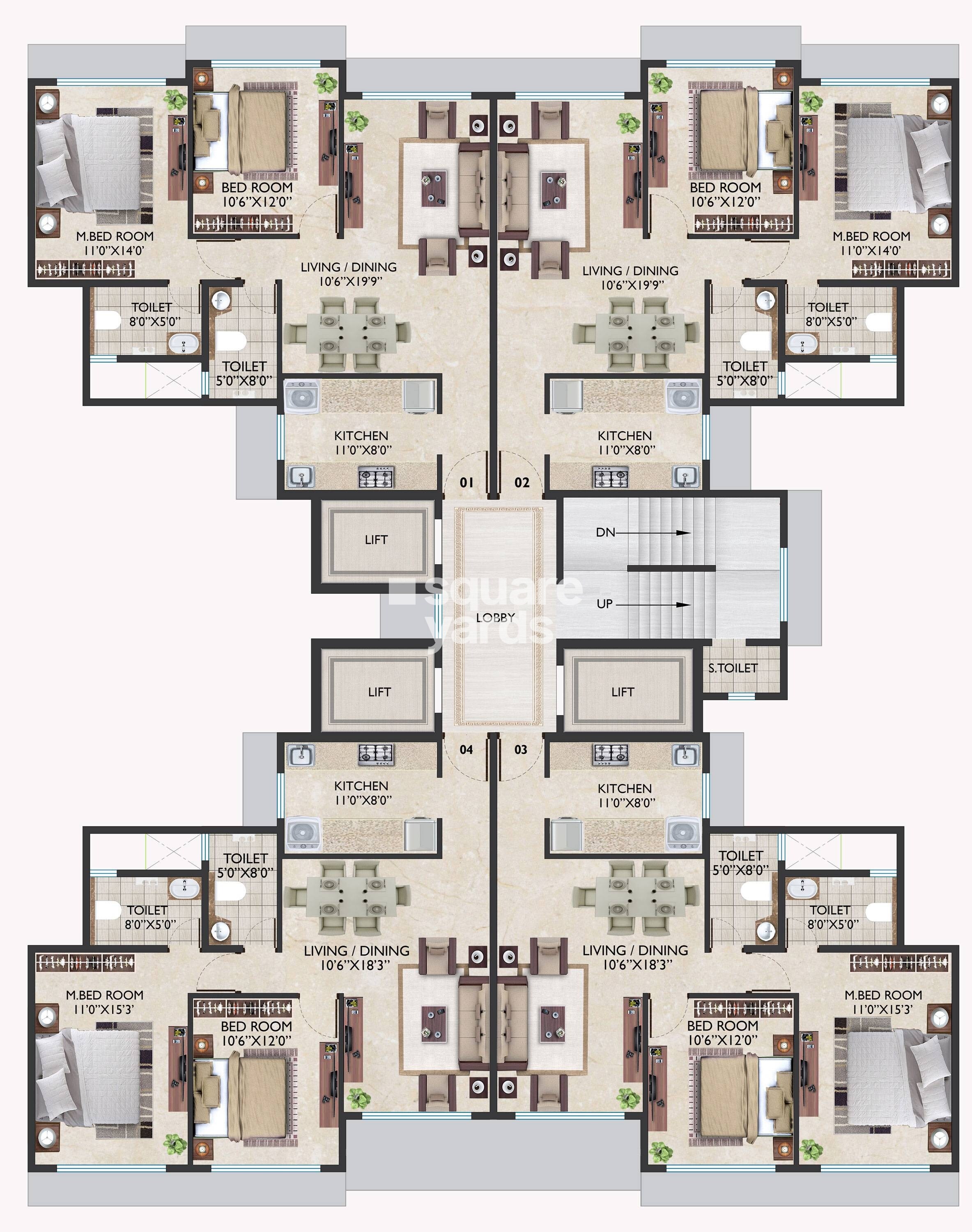 Crescent Heritage Floor Plans