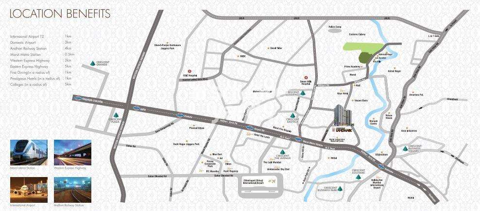 crescent landmark mumbai project location image1