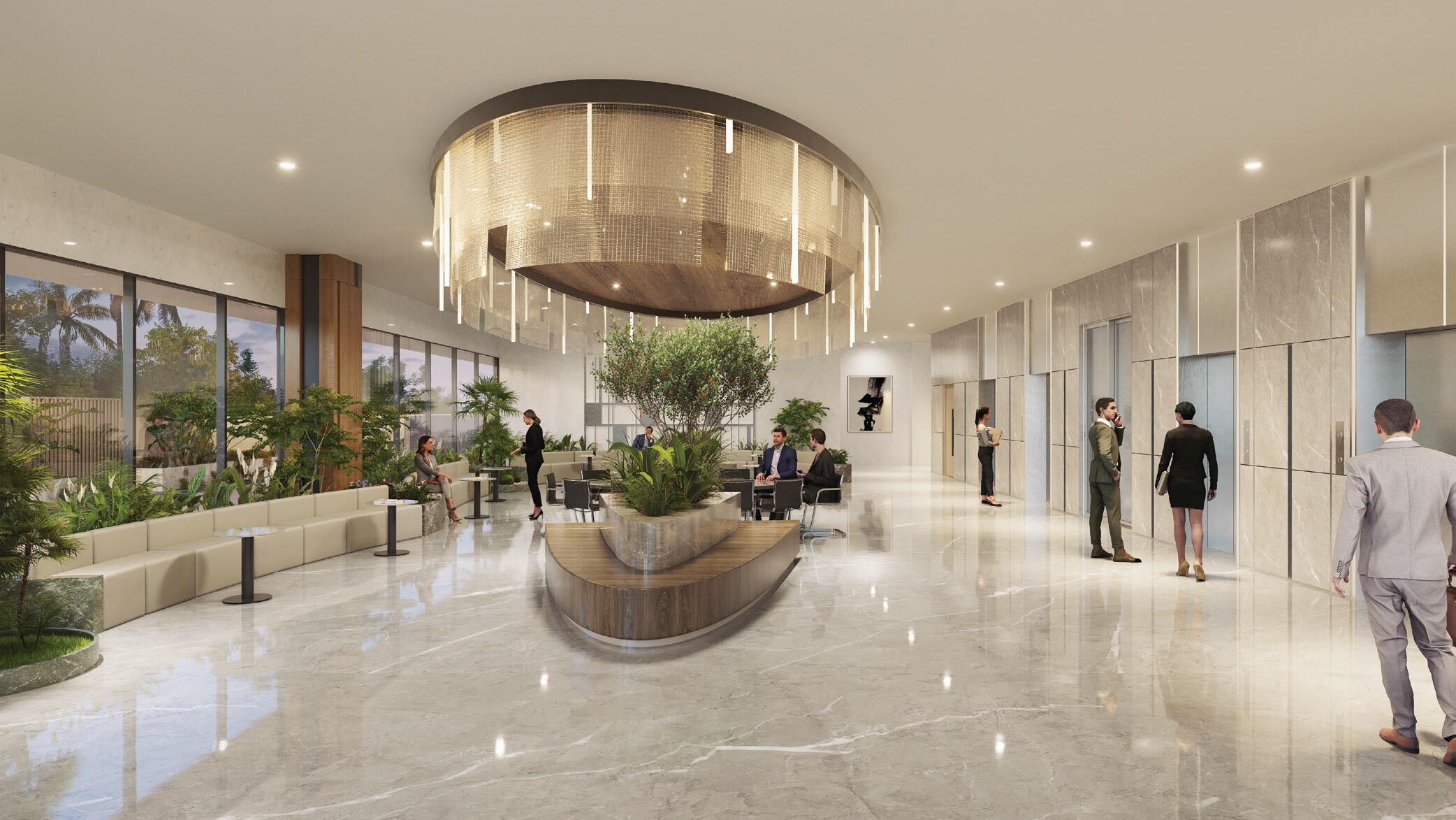 Crescent Western Trade Center Commercial Interiors 1