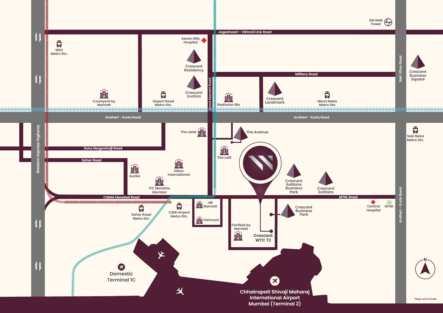 Crescent Western Trade Center Location Image