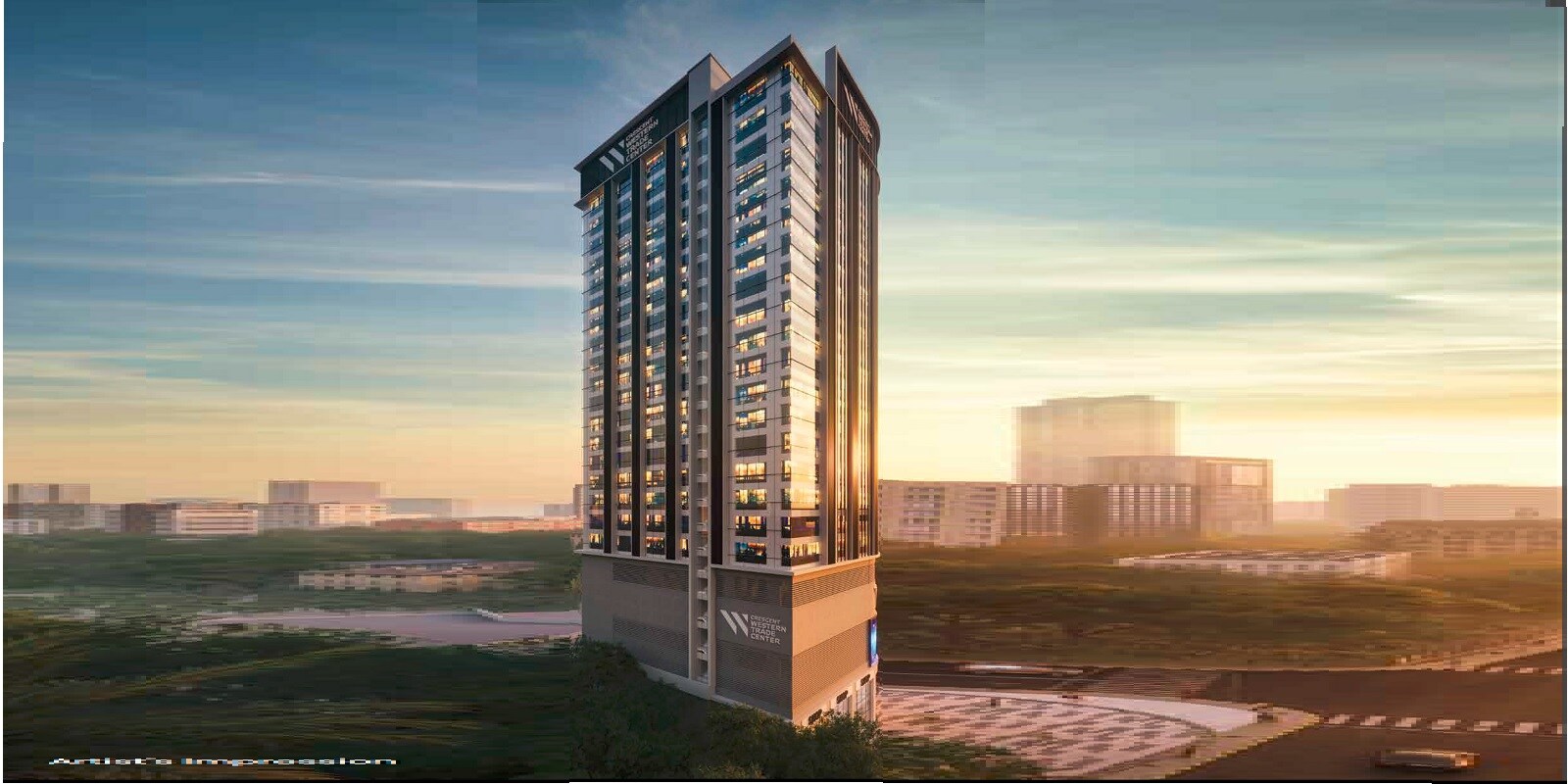 Crescent Western Trade Center residential project in Goregaon East