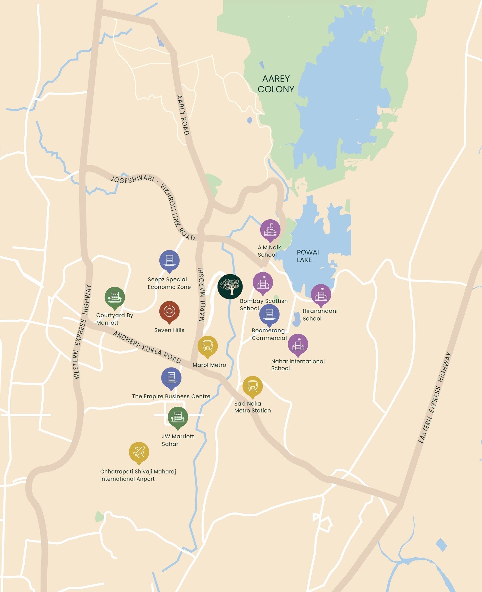 Crest Oaks Location Image