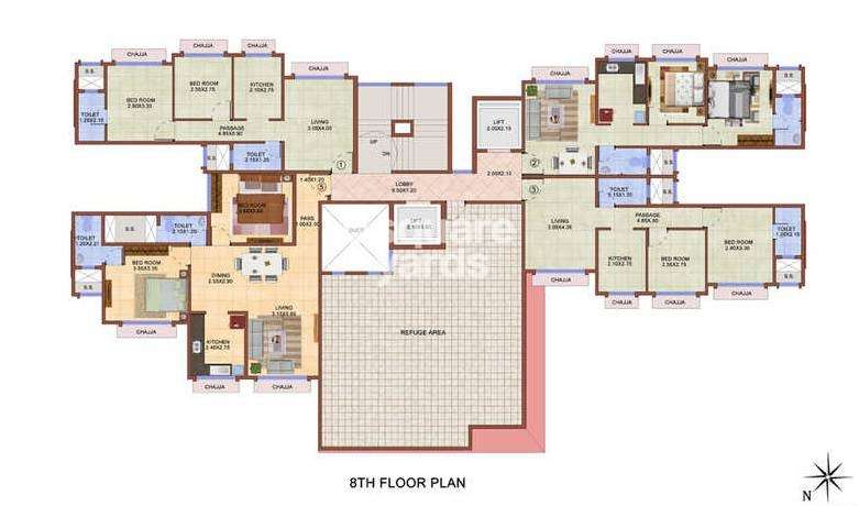 crown satyam project floor plans1 6789