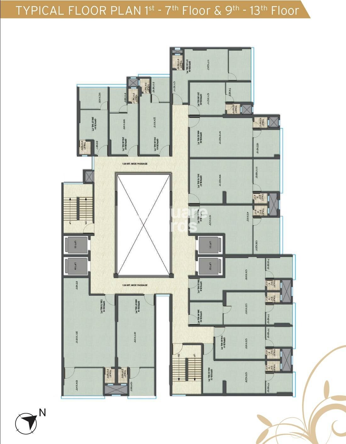 Crystal Palladian 207 Floor Plans 1