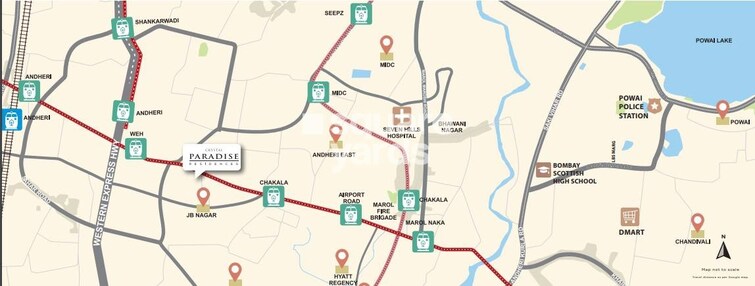 Crystal Paradise Residences Location Image