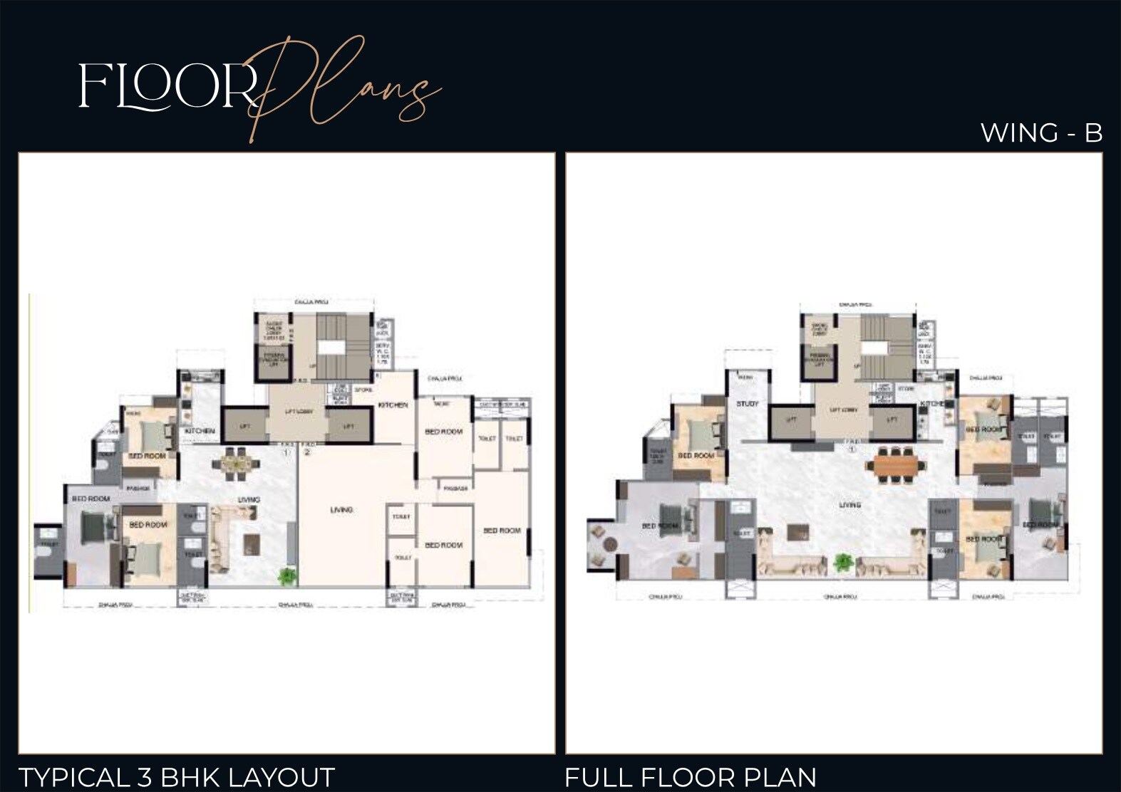 D Kapoor Dilkap Grandeur Floor Plans 1