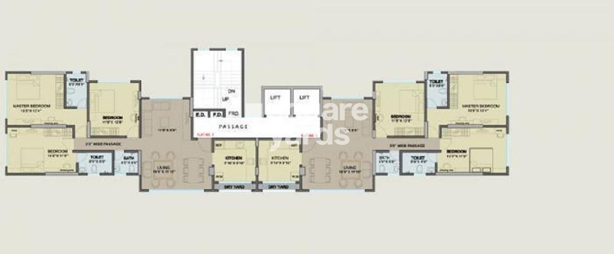 Damji Mahavir Aurum Floor Plans