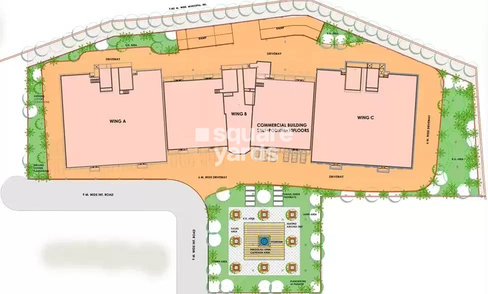 Damji Shamji Corporate Square Master Plan Image