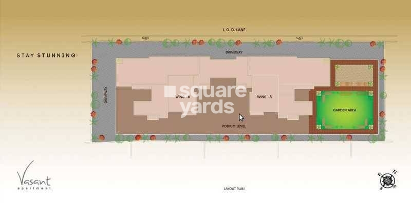 Damji Vasant Apartment Master Plan Image