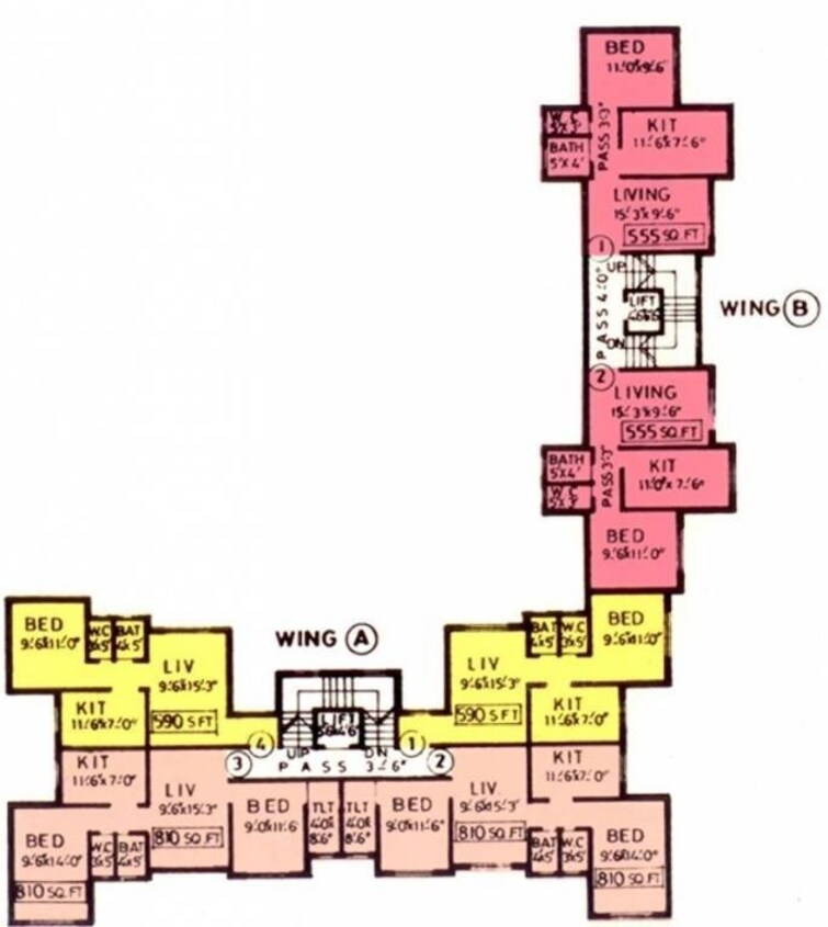 Dattani Barkha Bahaar Floor Plans