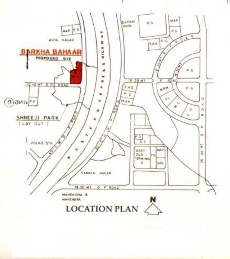 Dattani Barkha Bahaar Location Image