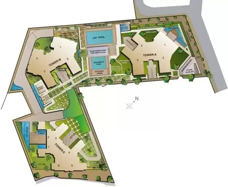 DB Orchid Woods Master Plan Image