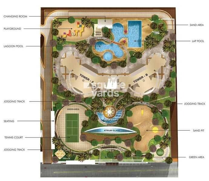 DB Realty Orchid Enclave Master Plan Image