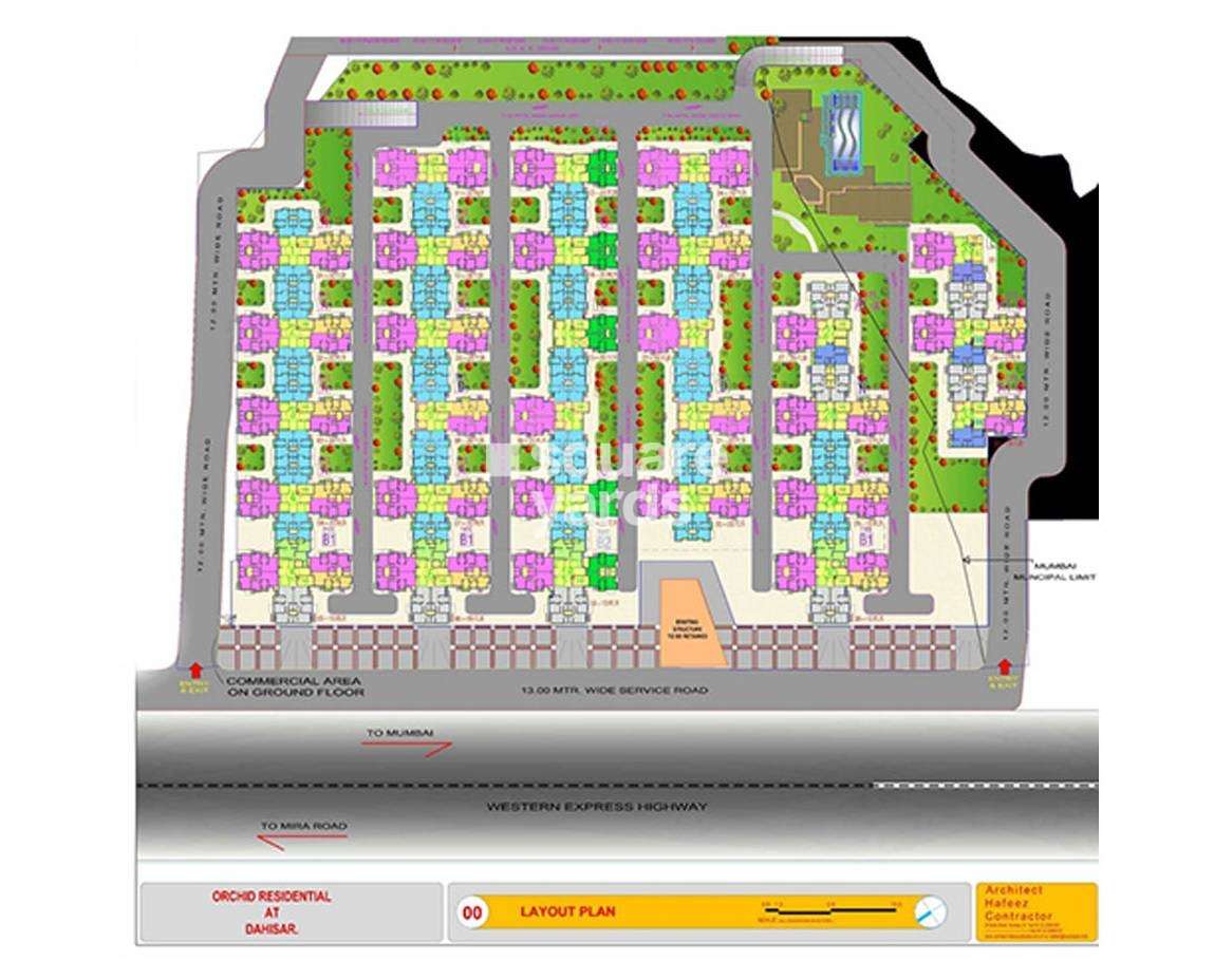 db realty orchid ozone project master plan image1