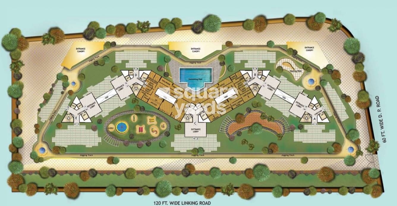 DB Realty Orchid Suburbia Master Plan 1