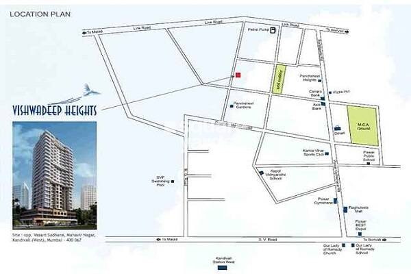 Dcpl Vishwadeep Heights Location Image