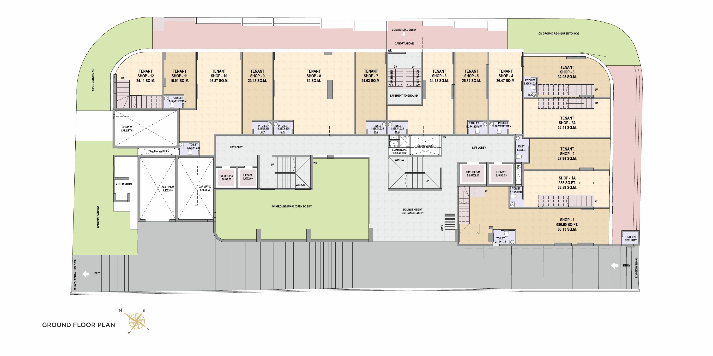 DD Om Sonal Heights Floor Plans