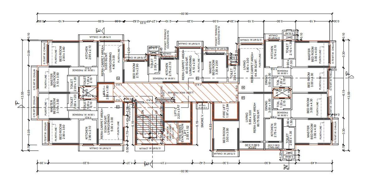 Dedhia Brahmand Galaxy Floor Plans