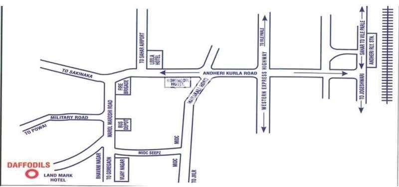 Deepak Daffodils Location Image