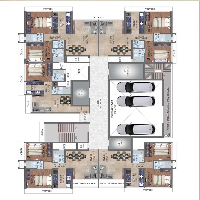 Dem Icon Floor Plans