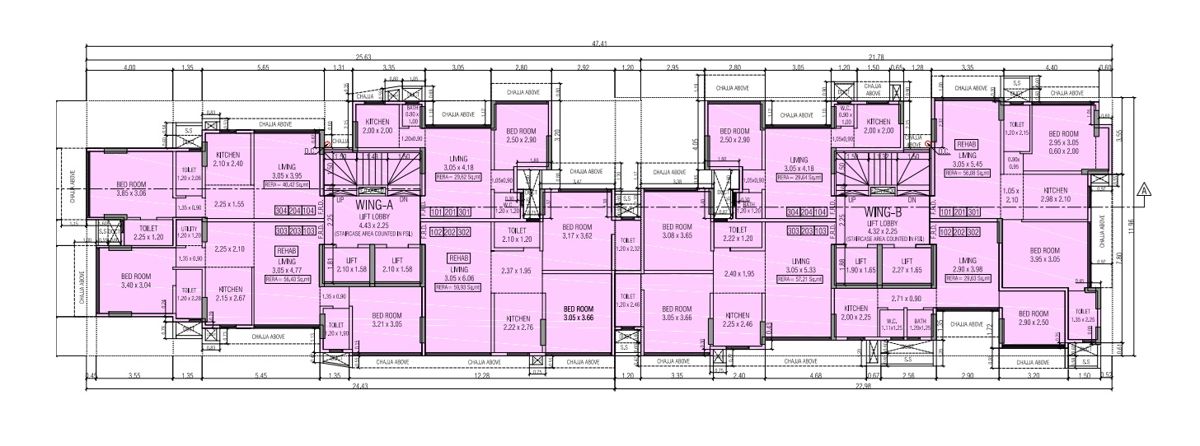 Dena Sadichchha CHS Floor Plans