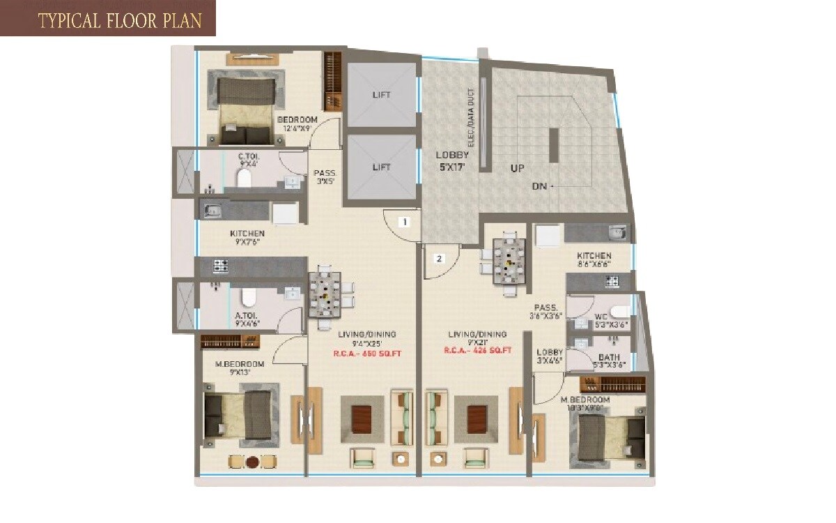 DGS Sheetal Hira Floor Plans