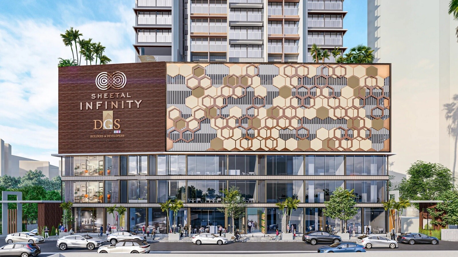 DGS Sheetal Infinity Apartment Exteriors 4