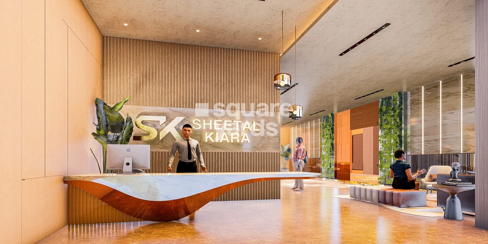 DGS Sheetal Kiara Lift Lobby Image