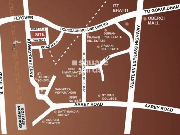 DGS Sheetal Parijat Location Image