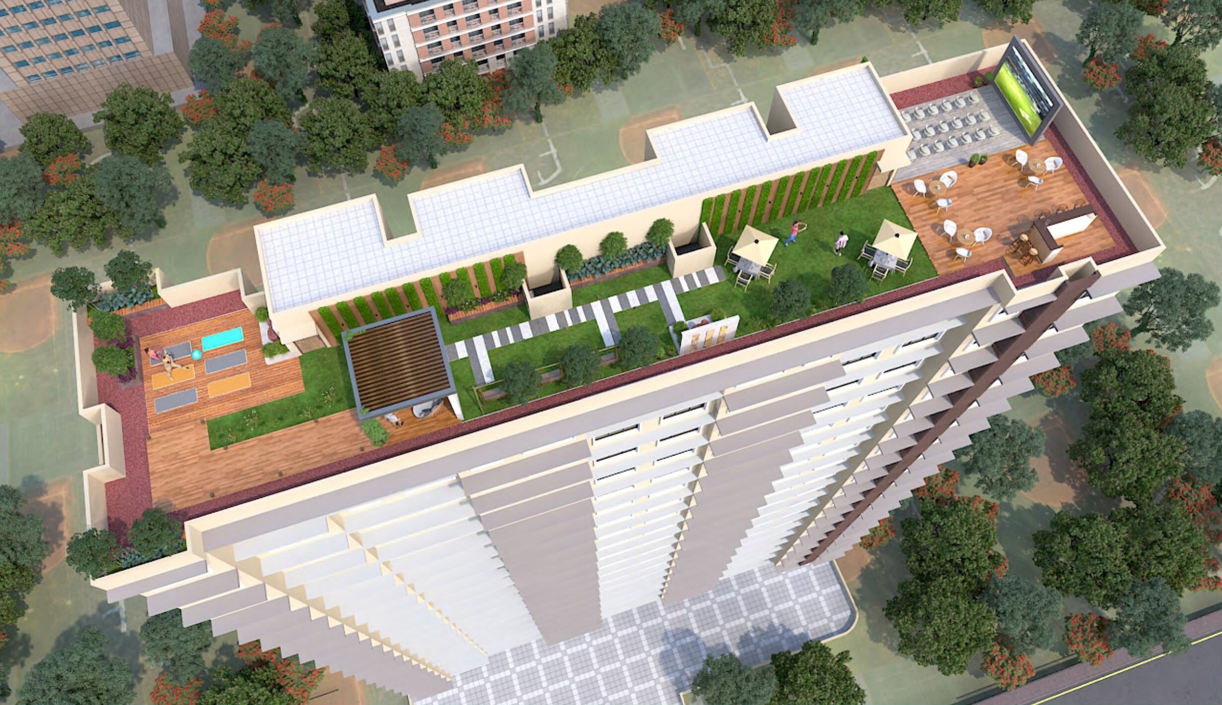 DGS Sheetal Shree Ram Kunj Tower View