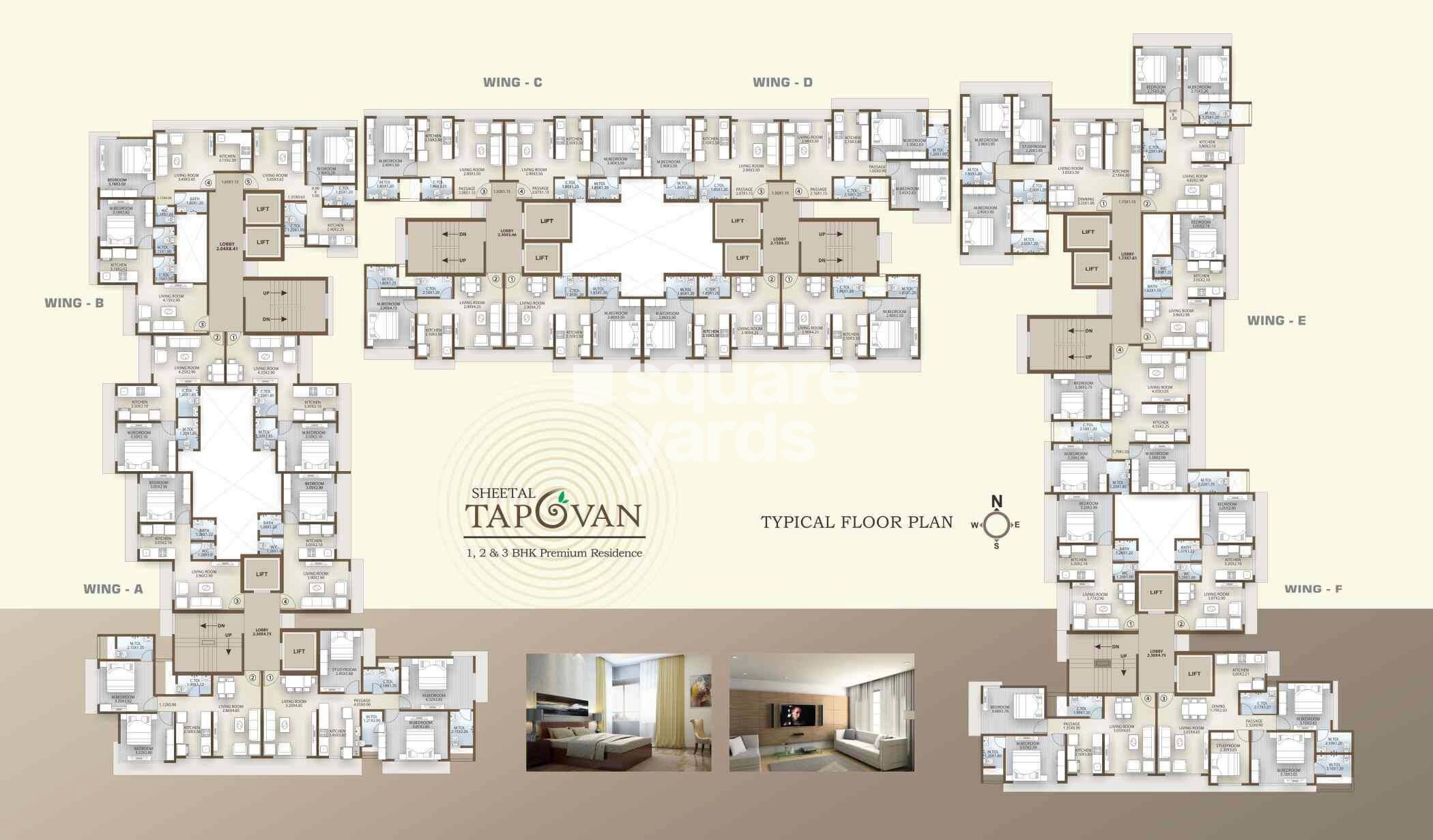 DGS Sheetal Tapovan Floor Plans