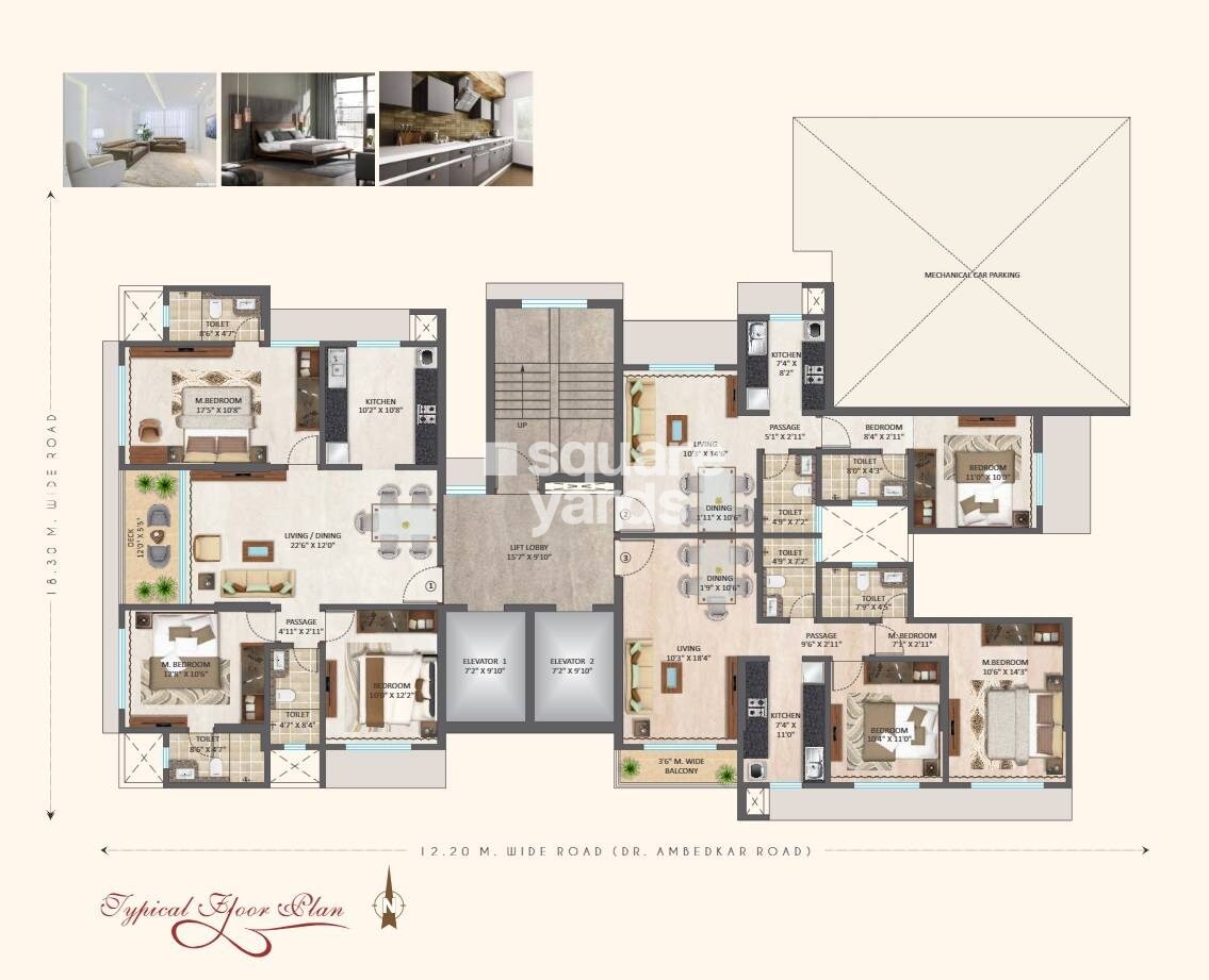 DH Aagman Residency Floor Plans