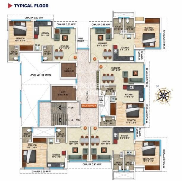 Dhanraj Ashoka Grandeur Floor Plans