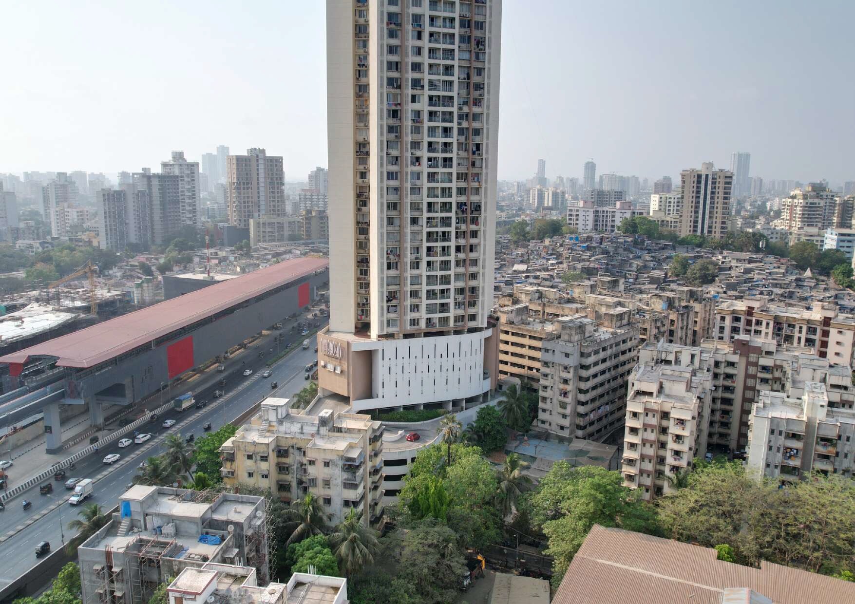 Dhariwal Magathane Press Enclave CHSL Apartment Exteriors